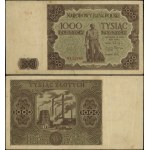Poland, 1,000 zlotys, July 15, 1947