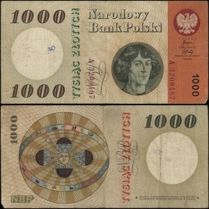 Poland, 1,000 zlotys, Oct. 29, 1965, A