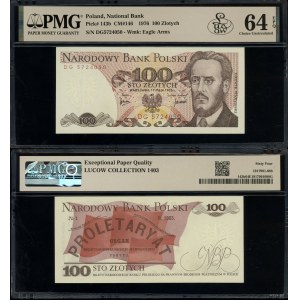100 zloty, 17 maggio 1976, DG