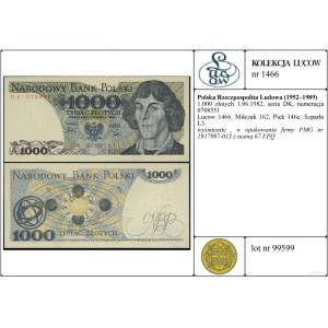 1 000 zlotých, 1. 6. 1982, DK