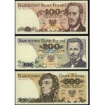 Poland, set of 10 banknotes, 1982–1988