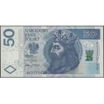 Poland, 50 złotych, January 5, 2012