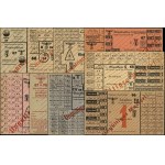 Germany, set of 10 food ration cards, 1944–1945, Berlin