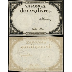 France, 5-livre assignat (1793)