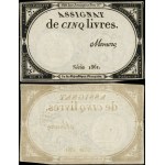 France, 5-livre assignat (1793)