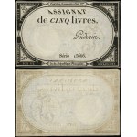 France, 5-livre assignat, (1793)