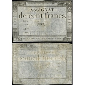 France, 100-franc assignat (1795)