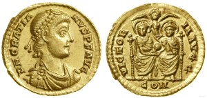 Cesarstwo Rzymskie, solidus, 380-382, Mediolan