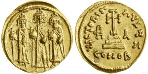Bizancjum, solidus, 637-638, Konstantynopol