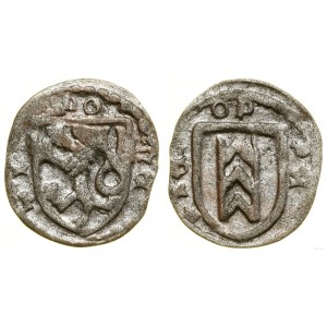 Silesia, municipal halerz, undated (1460–1485), Opava