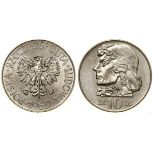 Poland, 10 zlotych, 1969, Warsaw