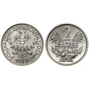 Poland, 2 zlote, 1973, Warsaw