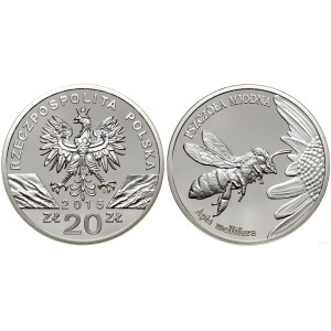 Polonia, 20 zloty, 2015, Varsavia
