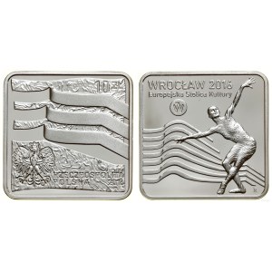 Poland, 10 zlotych, 2016, Warsaw