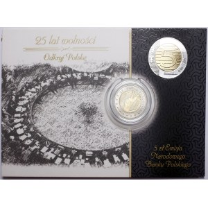 Poland, 5 zlotych, 2014, Warsaw
