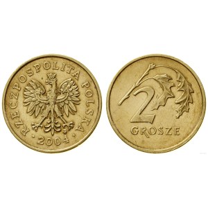 Polen, 2 Groschen, 2004, Warschau