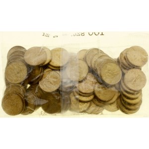 Poľsko, mincový vak – 100 x 2 groše, 1990 (najvzácnejší ročník), Varšava