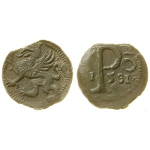 Pomerania, shilling (fenig), 1581, Szczecin