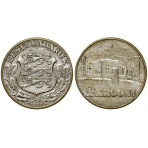 Estonia, 2 kroons, 1930, Tallinn