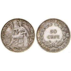 Französisch-Indochina, 50 Centimes, 1936, Paris