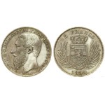 Belgian Congo, 2 francs, 1894