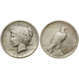 United States of America (USA), 1 dollar, 1921, Philadelphia