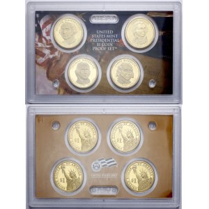 Stany Zjednoczone Ameryki (USA), zestaw rocznikowy (4 x 1 dolar) - PROOF, 2007