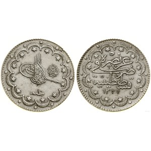 Turecko, 10 kurušov, AH 1327 + 10 (1918), Konštantínopol