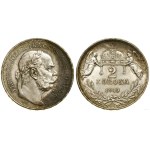 Hungary, 2 koronas, 1913, Kremnica