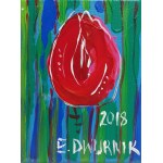 Edward Dwurnik (1943–2018), Tulip, 2018