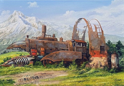 Jarosław Jaśnikowski (ur. 1976), Porzucony parowóz, 2025
