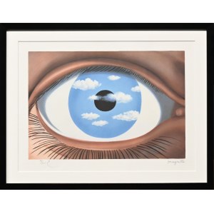 René Magritte (1898 -1967), Le Faux Miroir (Fałszywe lustro)