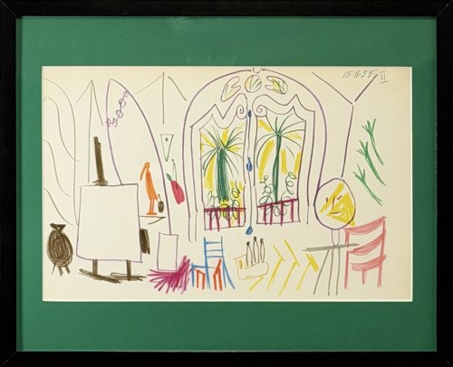Pablo Picasso (1881-1973), z cyklu „Carnet de la Californie”, 1959
