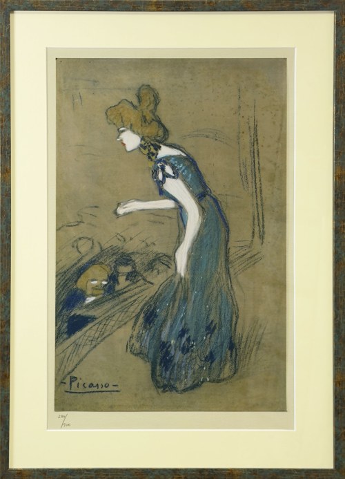 Pablo Picasso (1881-1973), La diseuse, 1963