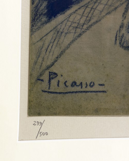 Pablo Picasso (1881-1973), La diseuse, 1963