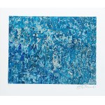 Edward Dwurnik (1943–2018), Blue Pogo in Blue Jarocin, 2012