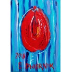 Edward Dwurnik (1943–2018), Tulip, 2018