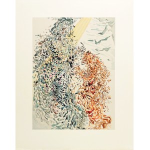 Salvador Dalí (1904 - 1989), z serii Dante, Boska komedia, Raj, 1963