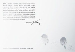 Józef Wilkoń (ur. 12 lutego 1930), Pocztówka (sygn. przez autora), 2009