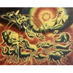 Laure MARTIN (1910-1994), Arka Noego lata 50 XX w.