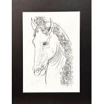 Jean COCTEAU (1889-1963), Artaban, 1961