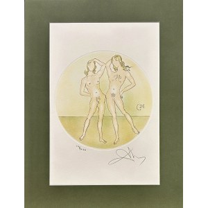 Salvador DALI (1904–1989), Gemini from the series The Twelve Signs of the Zodiac, 1978