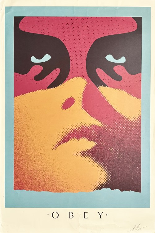 Shepard FAIREY pseud. OBEY (ur. 1970), Eyes Open, 2021