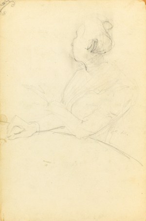 Emilia KNAUSÓWNA (1883-1924), Przy świeczce