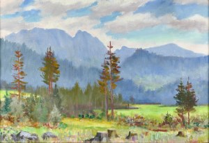Stanisław ŻURAWSKI (1889-1976), Widok na Giewont