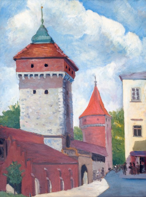 Henryk SAJDAK (1905 - 1995), Brama Floriańska w Krakowie