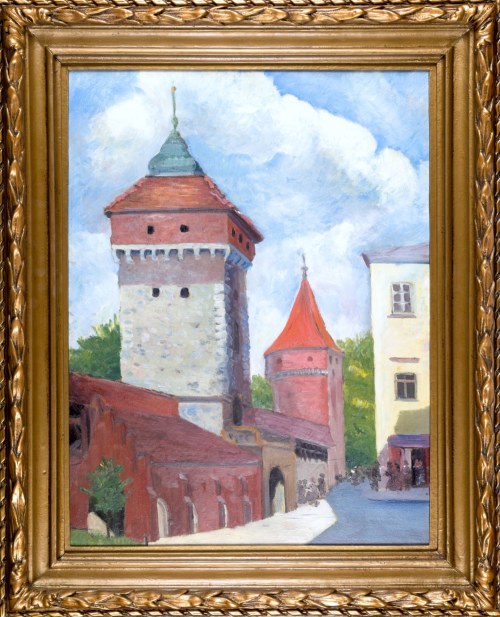 Henryk SAJDAK (1905 - 1995), Brama Floriańska w Krakowie