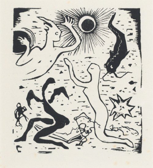 Jerzy HULEWICZ (1886-1941), Genezis z ducha 1, 1918