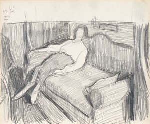 Stanisław KAMOCKI (1875-1944), Postać we wnętrzu, lato 1903
