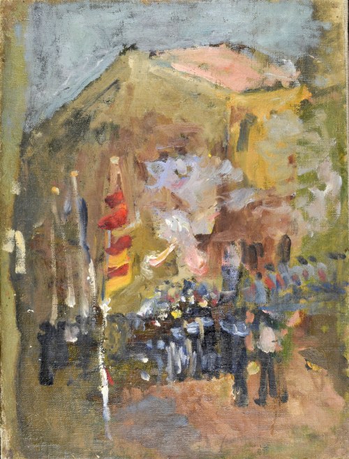 Zygmunt SCHRETER / SZRETER (1886-1977), Procesja